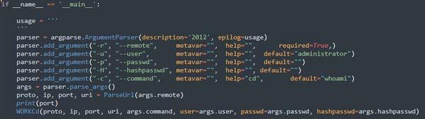 Figure 3 - Python Script